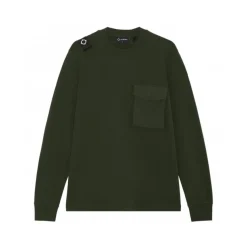 Long Sleeve Cargo Pocket Tee