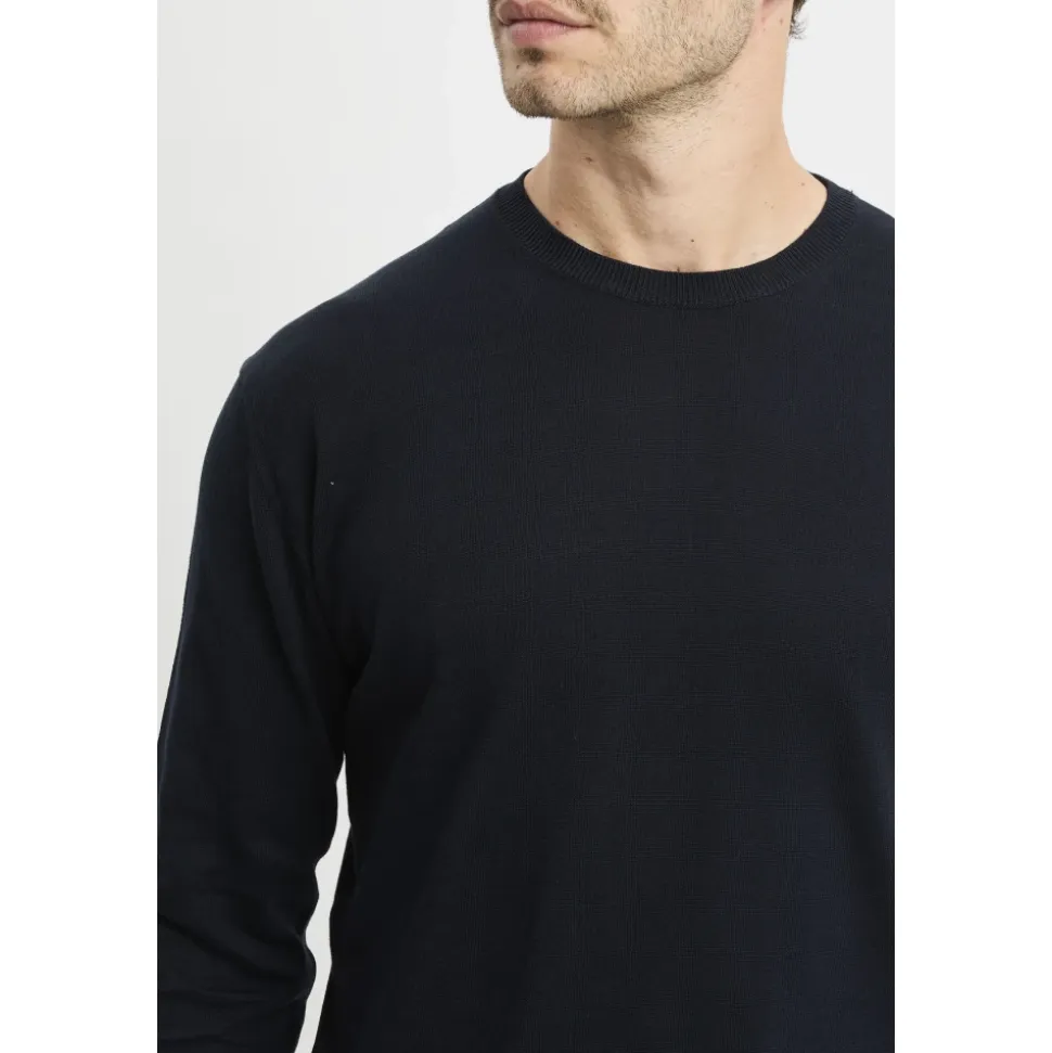 Long-sleeve Round-neck Knit