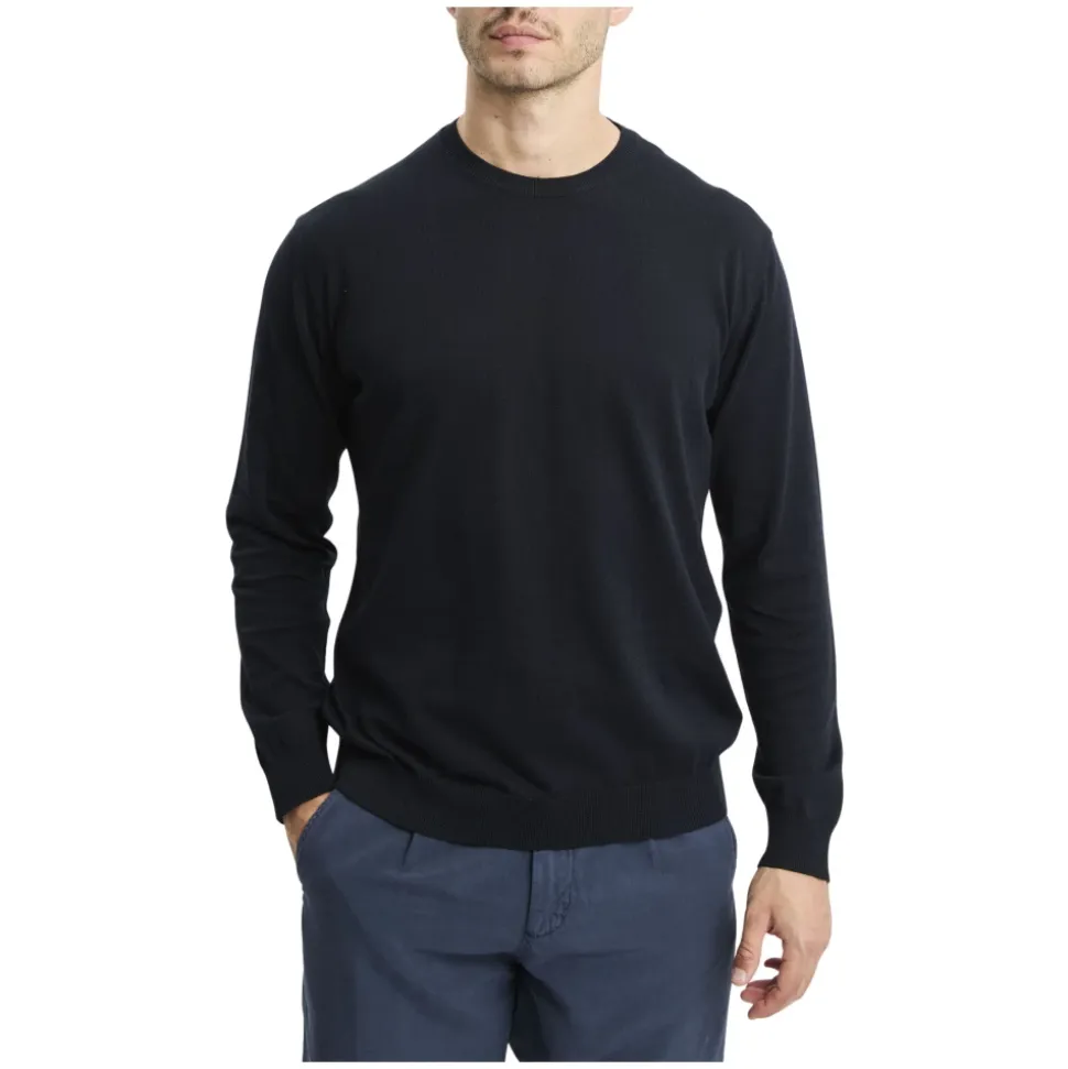 Long-sleeve Round-neck Knit