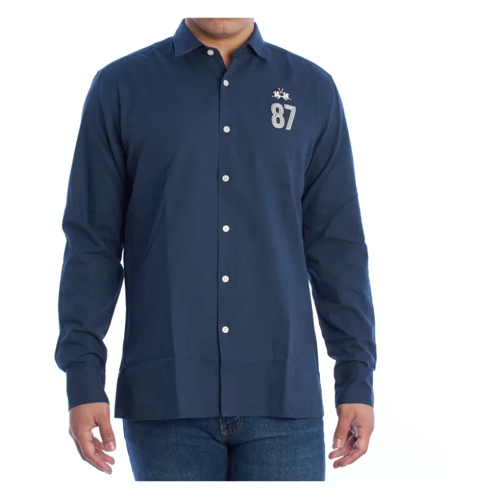Long Sleeve Shirt with Embroidered Details