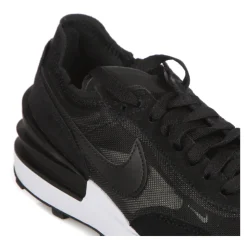 Low Sneaker Black/White/Orange Waffle Style