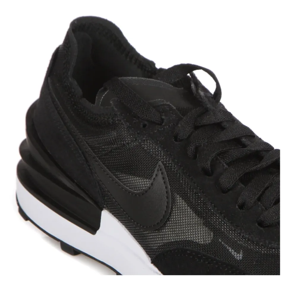 Low Sneaker Black/White/Orange Waffle Style