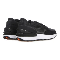 Low Sneaker Black/White/Orange Waffle Style