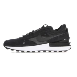 Low Sneaker Black/White/Orange Waffle Style