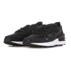 Low Sneaker Black/White/Orange Waffle Style