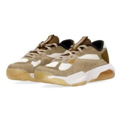 Low Sneaker Khaki/White/Light Olive Reflective