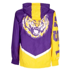 LSU Tigers Windbreaker Full Zip Purple