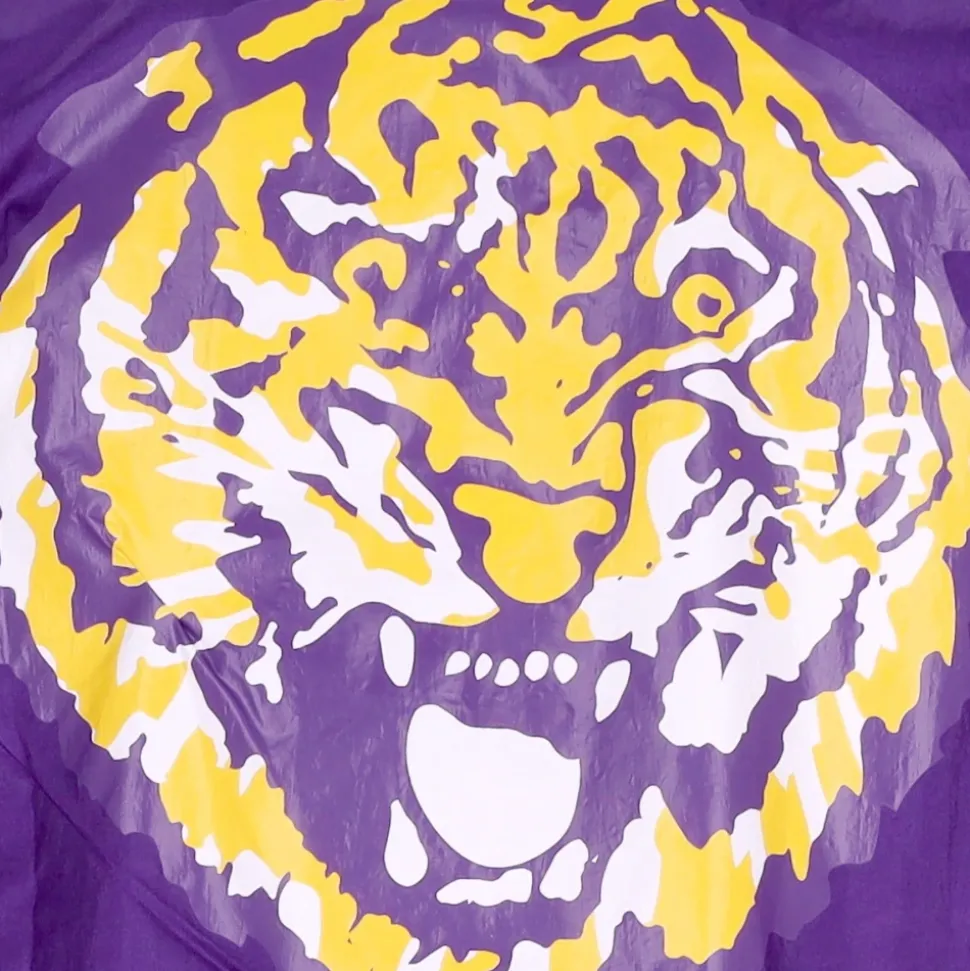 LSU Tigers Windbreaker Full Zip Purple