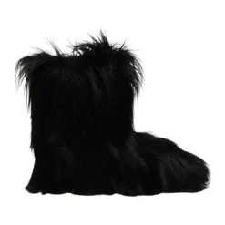 Luxurious Faux Fur Mid-Calf Boots