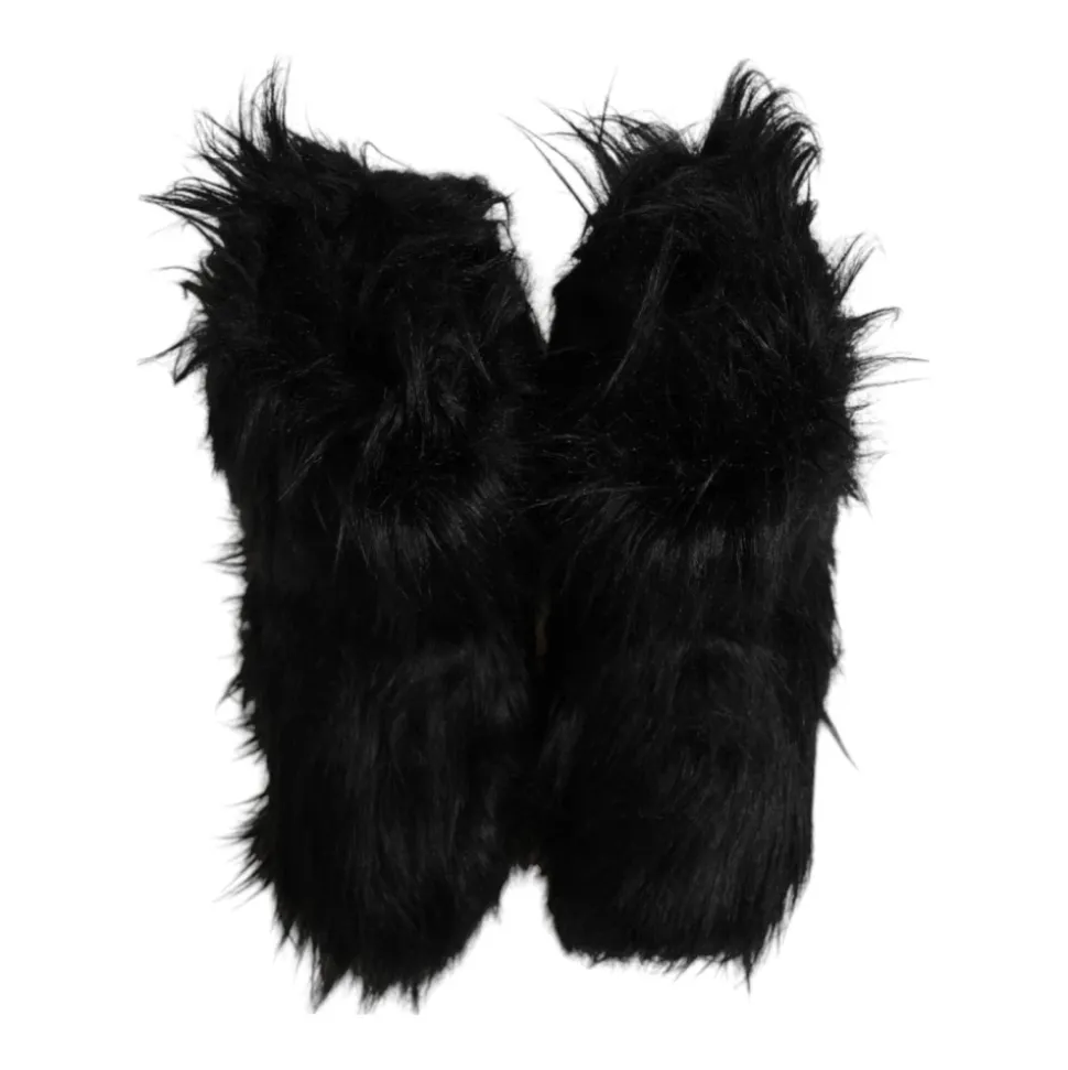 Luxurious Faux Fur Mid-Calf Boots