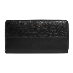 Luxurious Ostrich Leather Wallet with Ample Storage