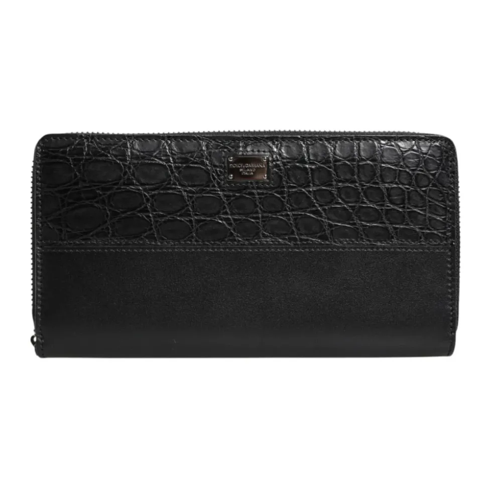 Luxurious Ostrich Leather Wallet with Ample Storage