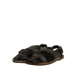 Luxury Hair Calf Sandals Model