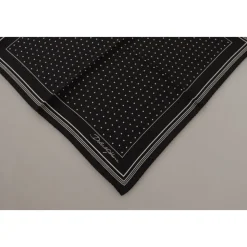 Luxury Silk Polka Dot Scarf