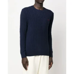 Luxury Wool-Cashmere Sweater Blu AW25