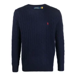 Luxury Wool-Cashmere Sweater Blu AW25