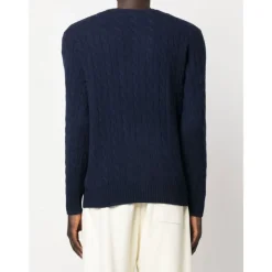 Luxury Wool-Cashmere Sweater Blu AW25