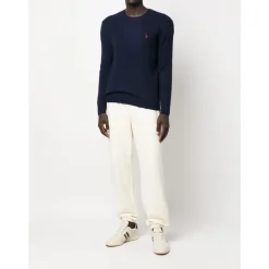 Luxury Wool-Cashmere Sweater Blu AW25