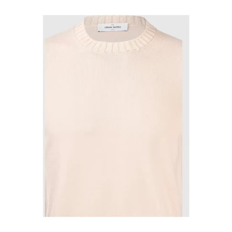 Maglia girocollo a maniche corte