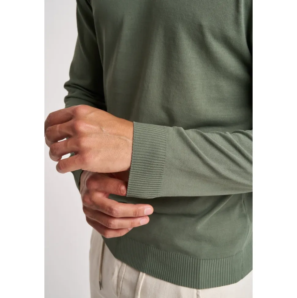 Maglia girocollo manica lunga