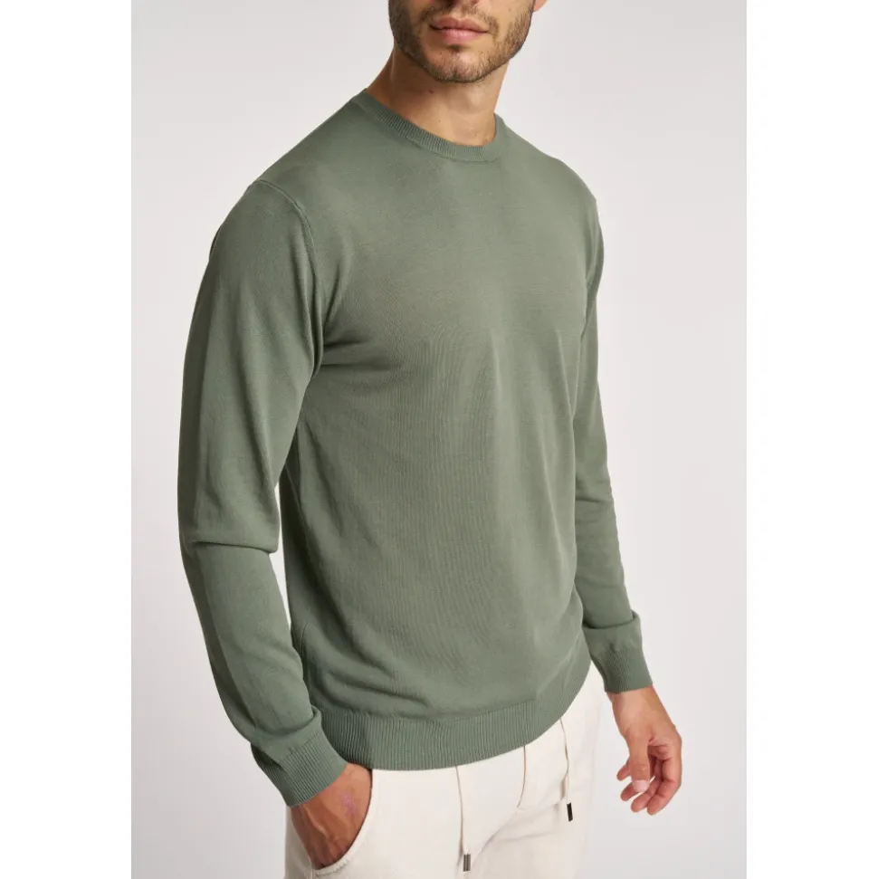 Maglia girocollo manica lunga
