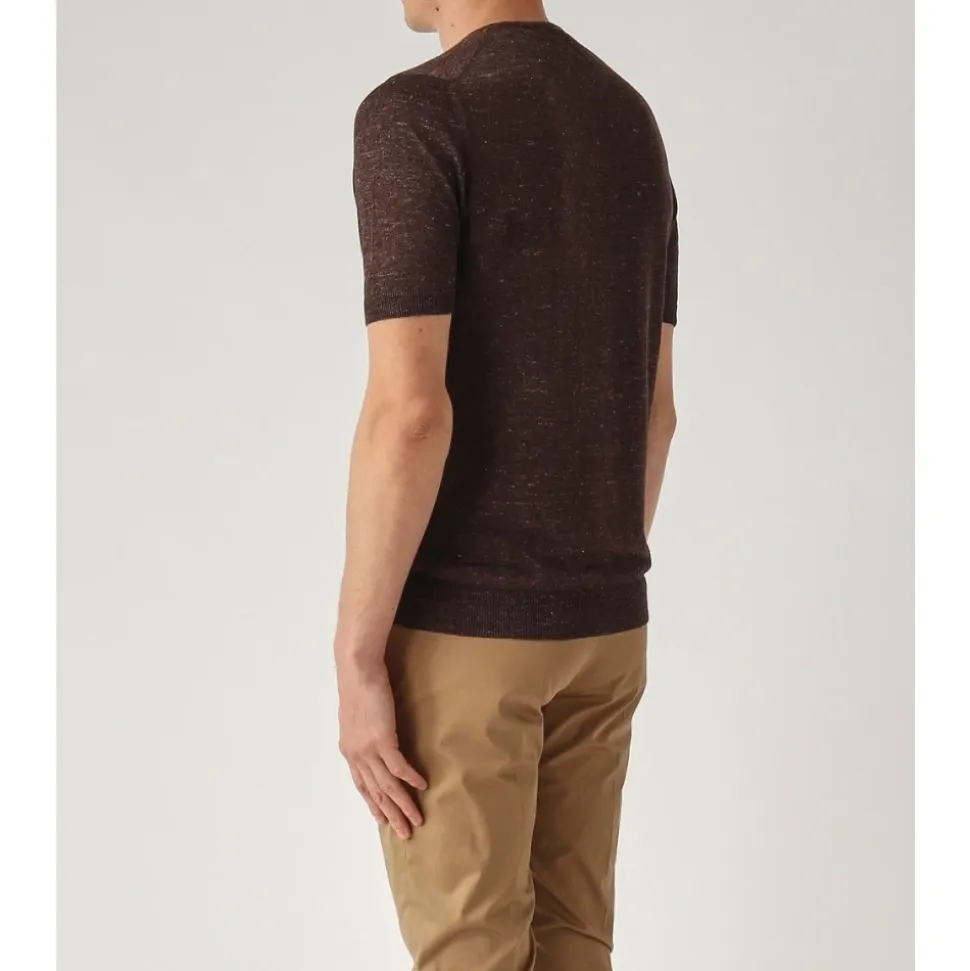 Maglia m/m in lino