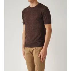 Maglia m/m in lino