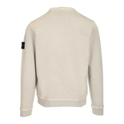 Malfilé Fleece 'Old' Effect Crewneck Sweatshirt