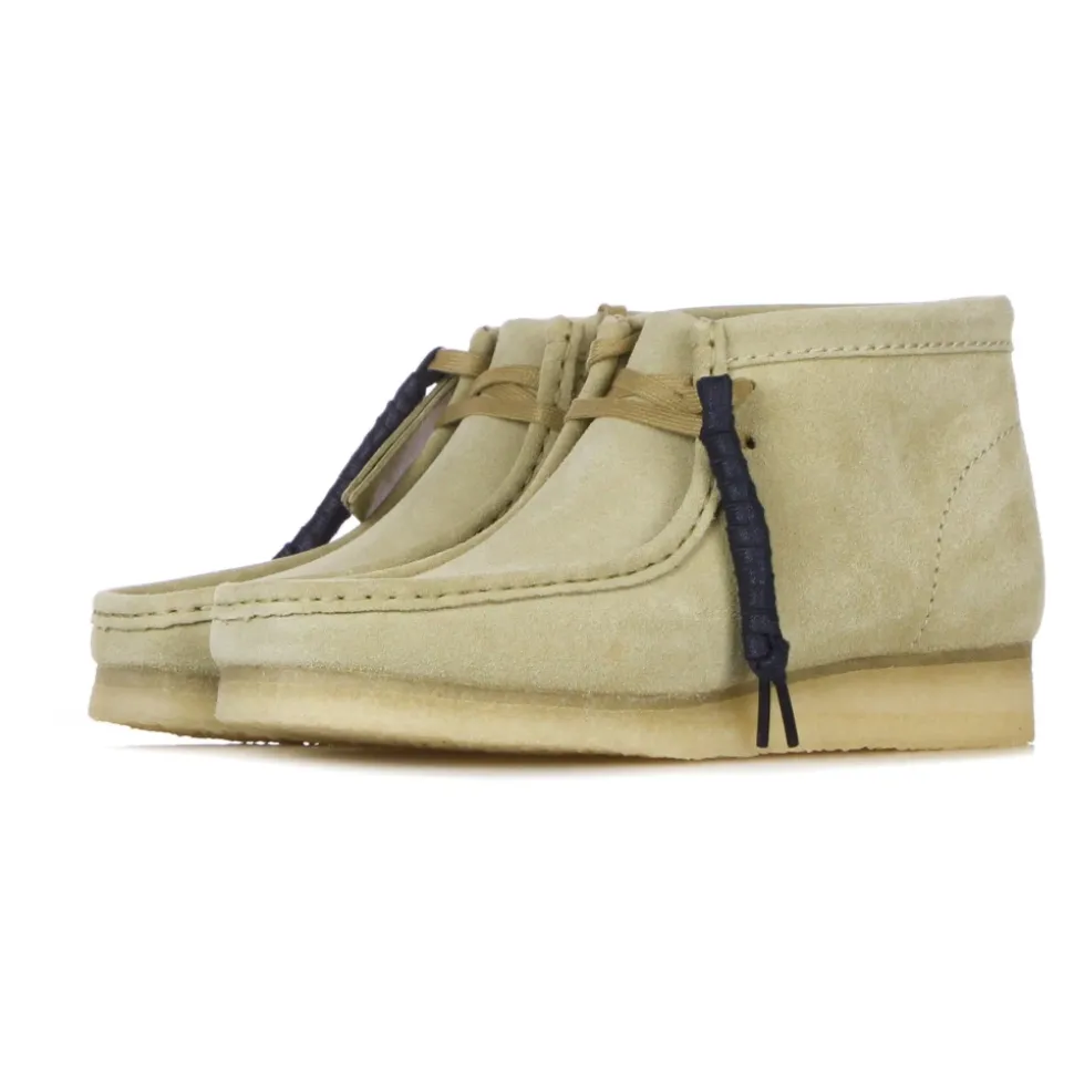 Maple Suede Wallabee Boot