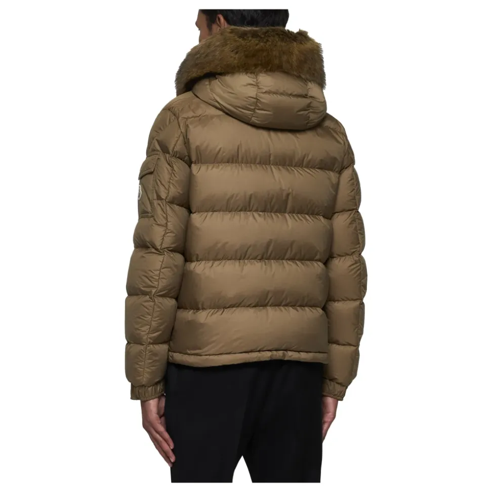 Mayaf Light Brown Down Jacket