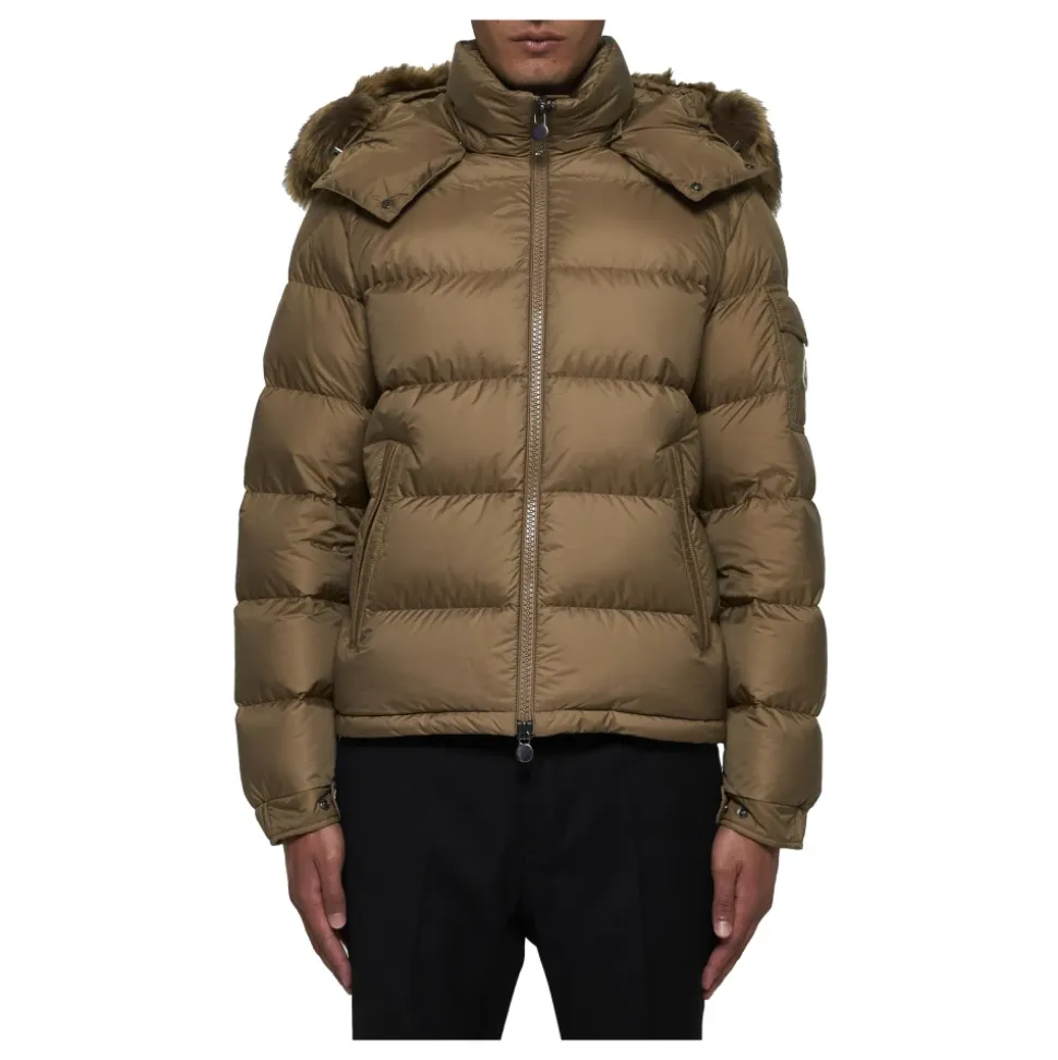 Mayaf Light Brown Down Jacket