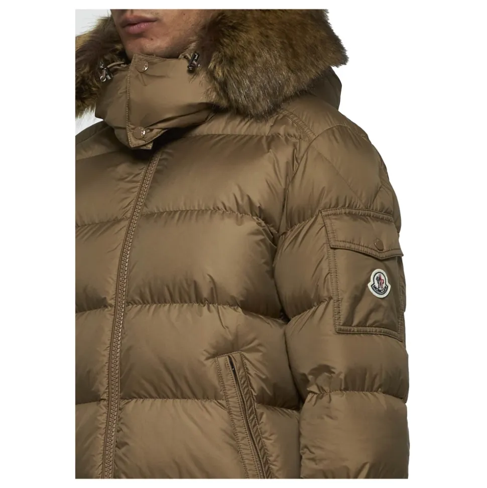 Mayaf Light Brown Down Jacket