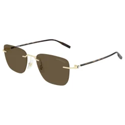 MB0470S Rectangular Sunglasses