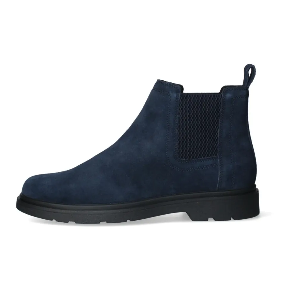 Men's Ankle Boot Suede Rubber Sole