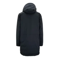 Men's Automatic Button Parka with Zipper