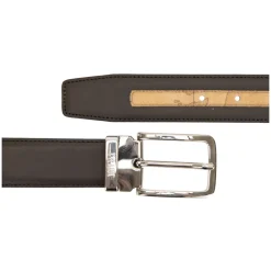 Men's Belt with Iconic Geo Pattern