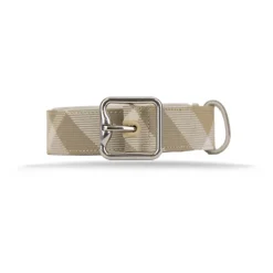 Men's Checkered Leather Belt