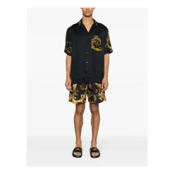 Mens Clothing Shorts Black SS24