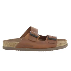 Men's Cognac Leather Shoes NERIO