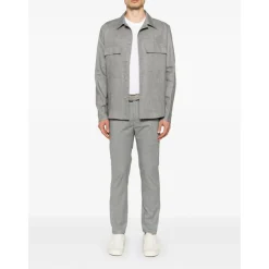 Men's Jackets Classic Button Front