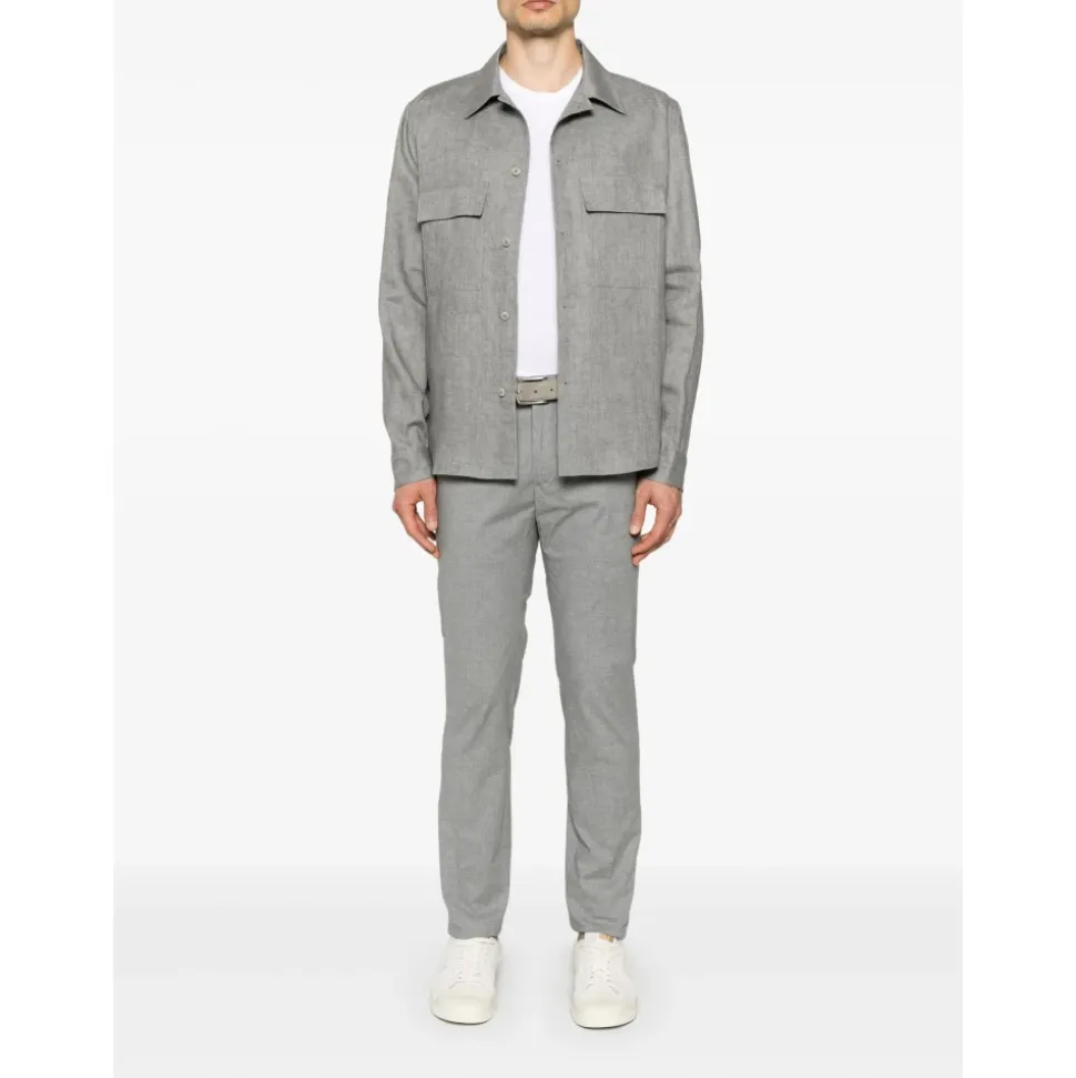 Men's Jackets Classic Button Front