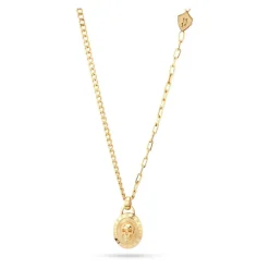 Mens Necklace Skull Pendant in Metal