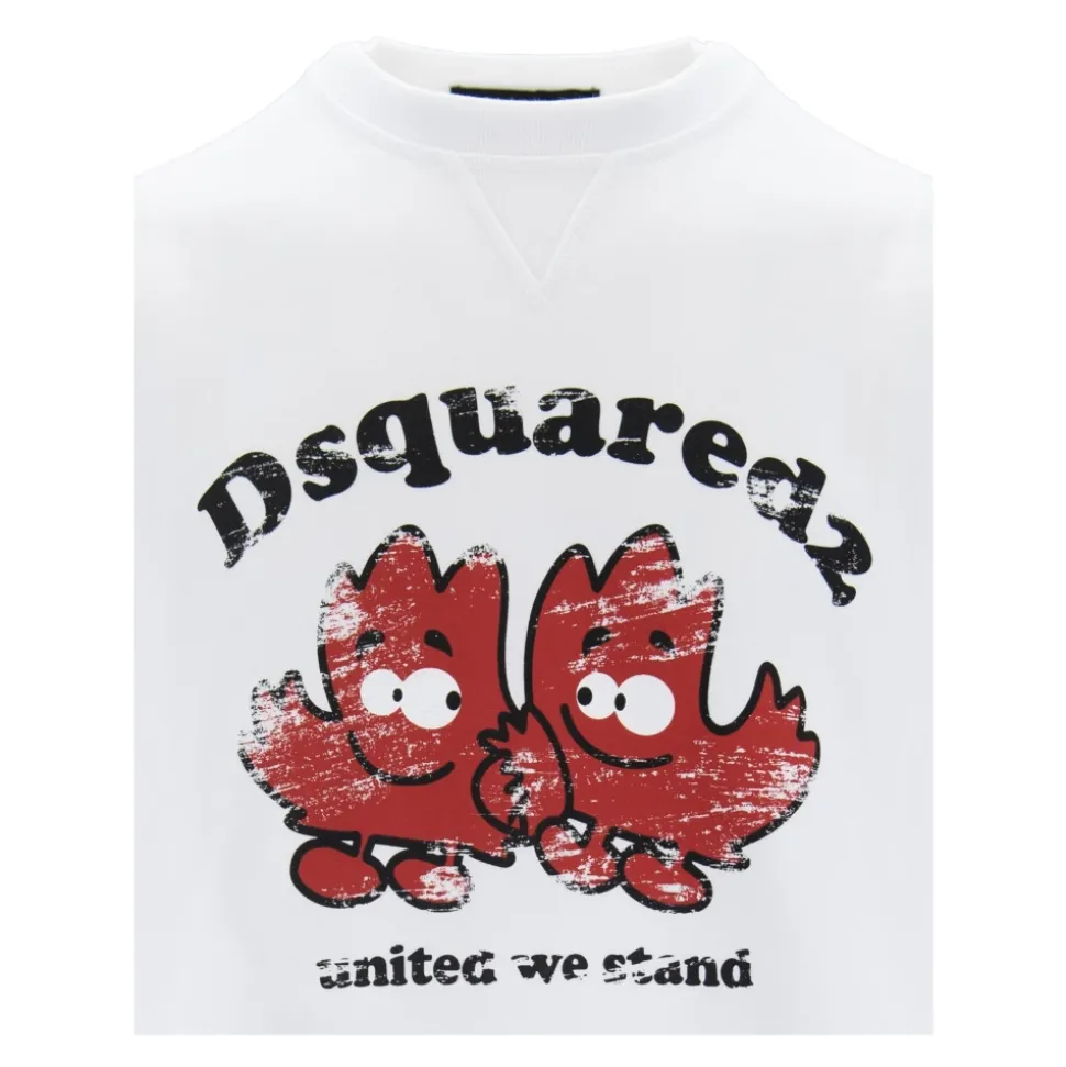 Men's Pullover Sweatshirt with Graphic Print