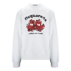 Men's Pullover Sweatshirt with Graphic Print