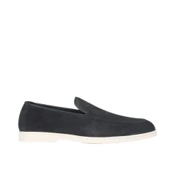 Men’s suede loafer | blue - Doucal’s