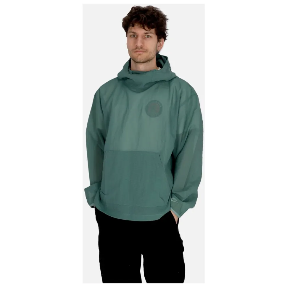 Mesh Hoodie with Face Protection