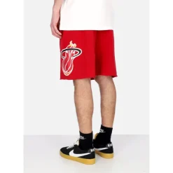 Miami Heat Vintage Logo Fleece Shorts