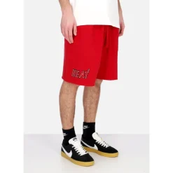 Miami Heat Vintage Logo Fleece Shorts