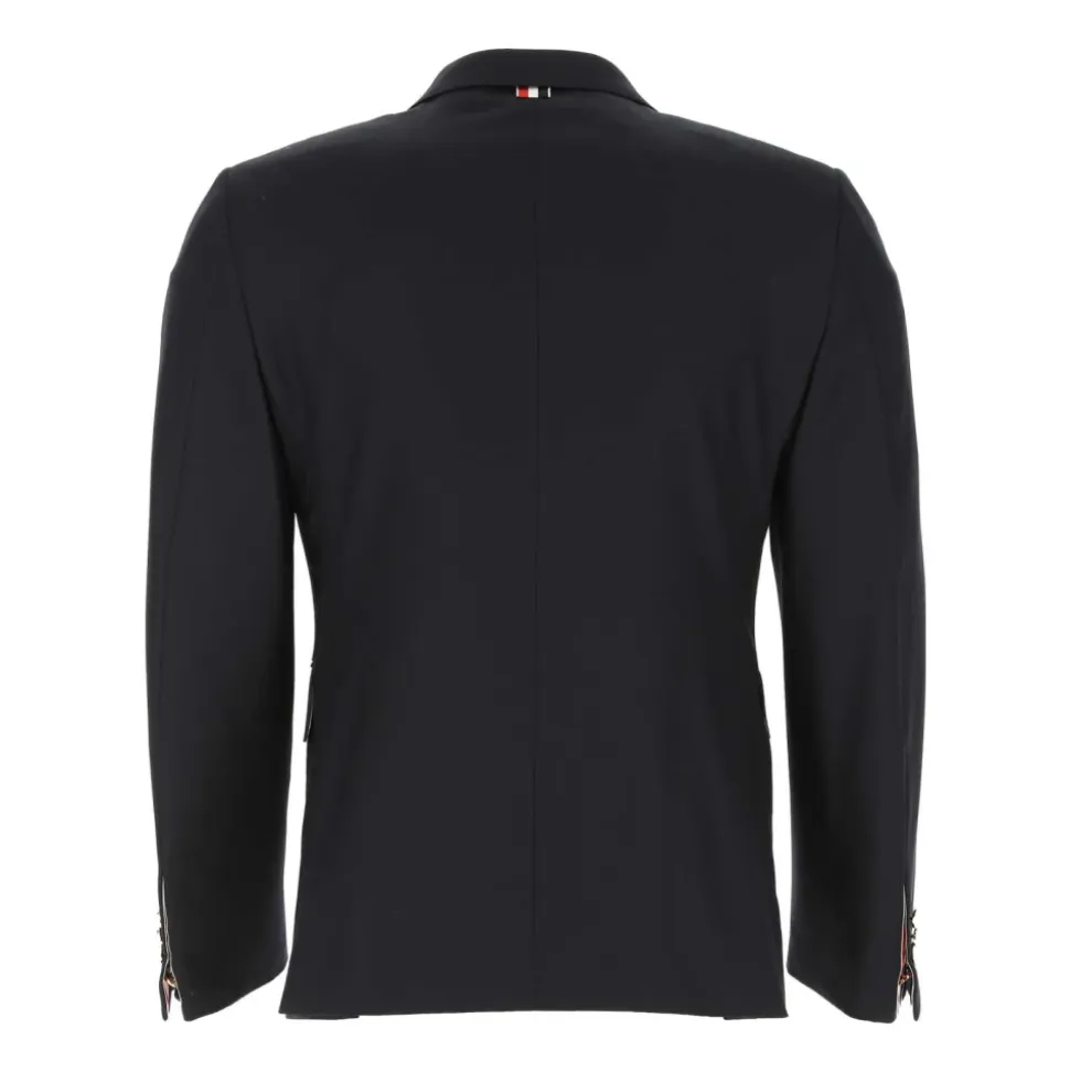 Midnight Blue Twill Blazer