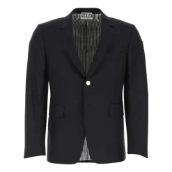 Midnight Blue Twill Blazer